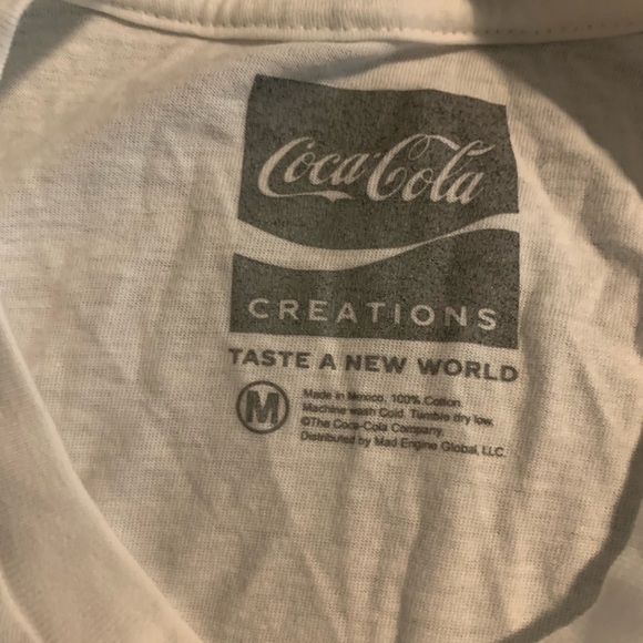Vintage Ultra Rare Coca Cola Starlight Space 2022 Tee Top T-shirt White … - Picture 13 of 16